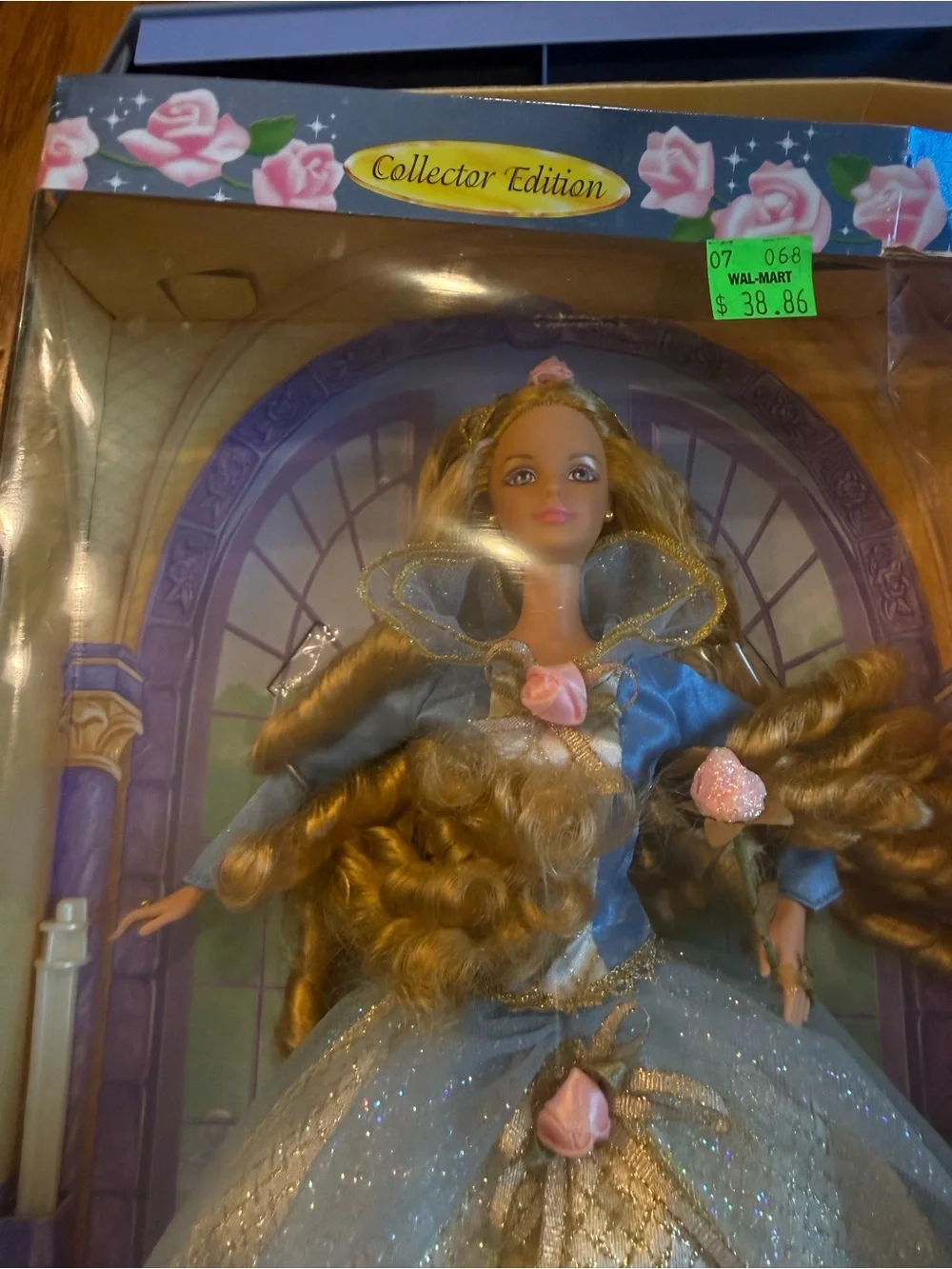 Barbie Sleeping Beauty Collector Doll - Gold, Blue & Pink